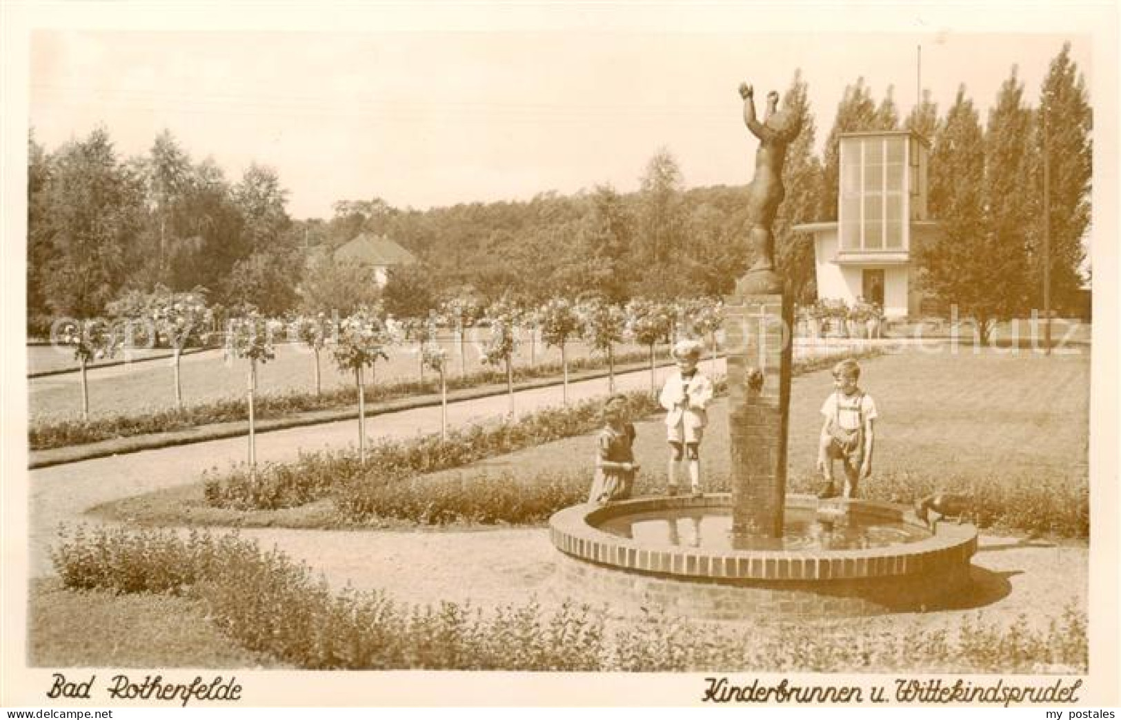 73797366 Bad Rothenfelde Kinderbrunnen Und Wittekindsprudel Bad Rothenfelde - Bad Rothenfelde