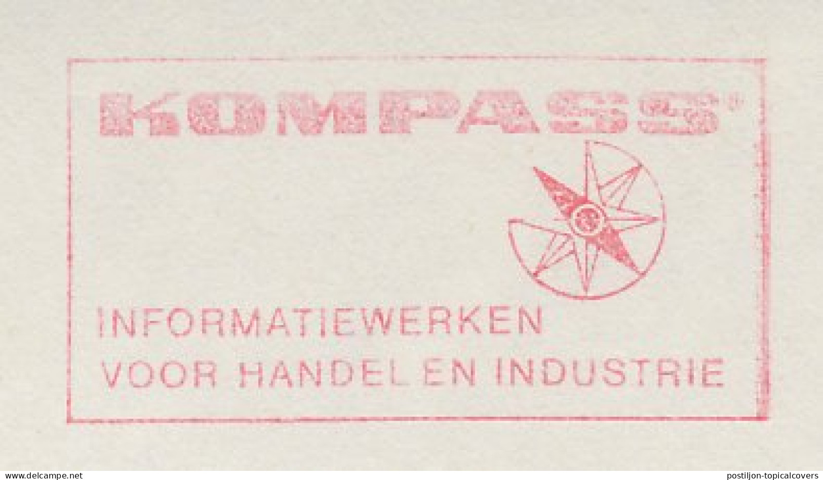 Meter Cut Netherlands 1979 Compass - Other & Unclassified