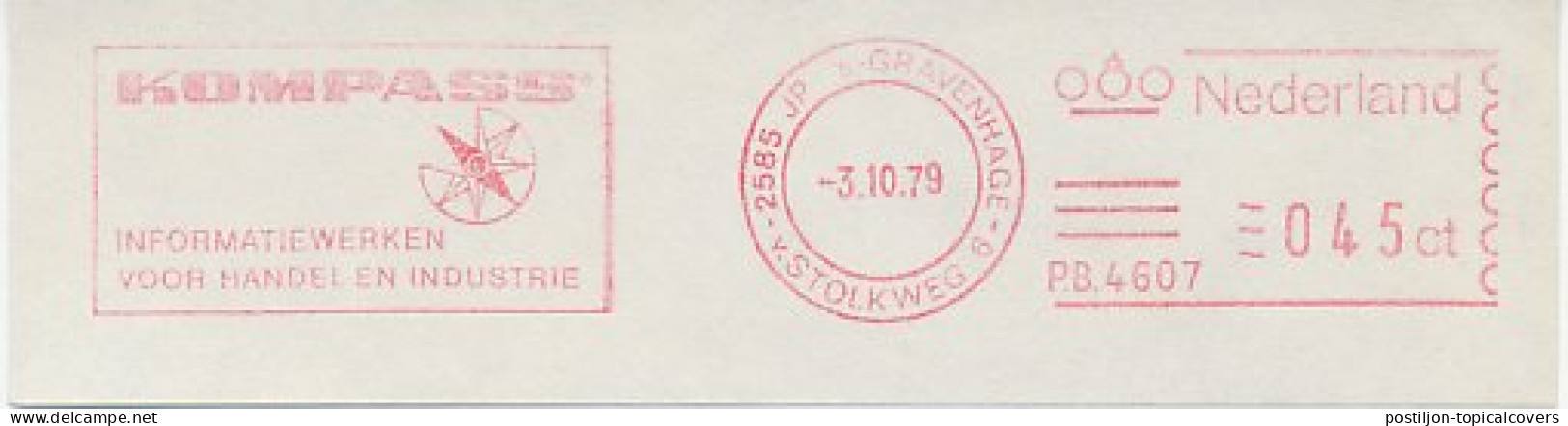 Meter Cut Netherlands 1979 Compass - Other & Unclassified