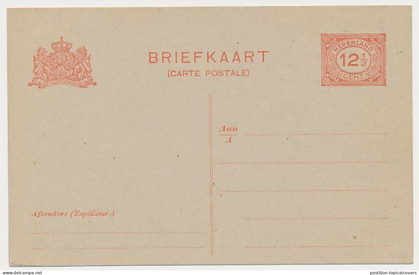 Briefkaart G. 193 Z-1 - Postal Stationery