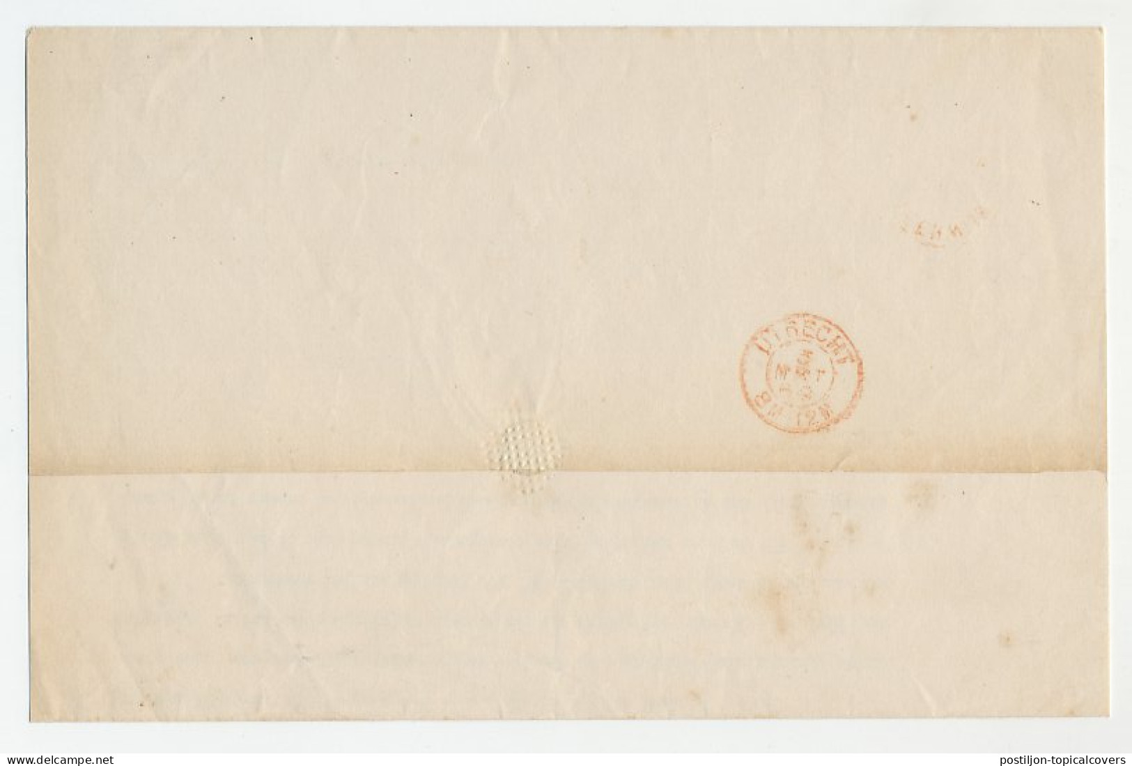 Twee-letterstempel Steenwijk 1869 - Briefe U. Dokumente