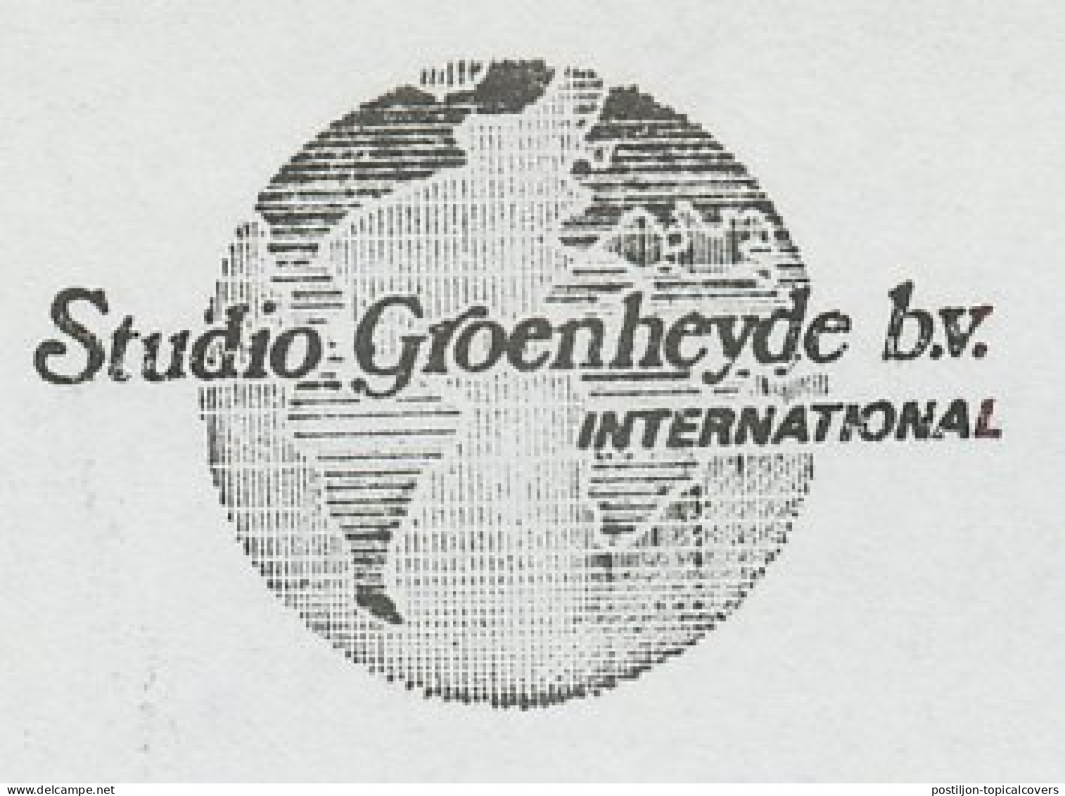 Meter Cut Netherlands 1981 Globe - Earth - Geografía