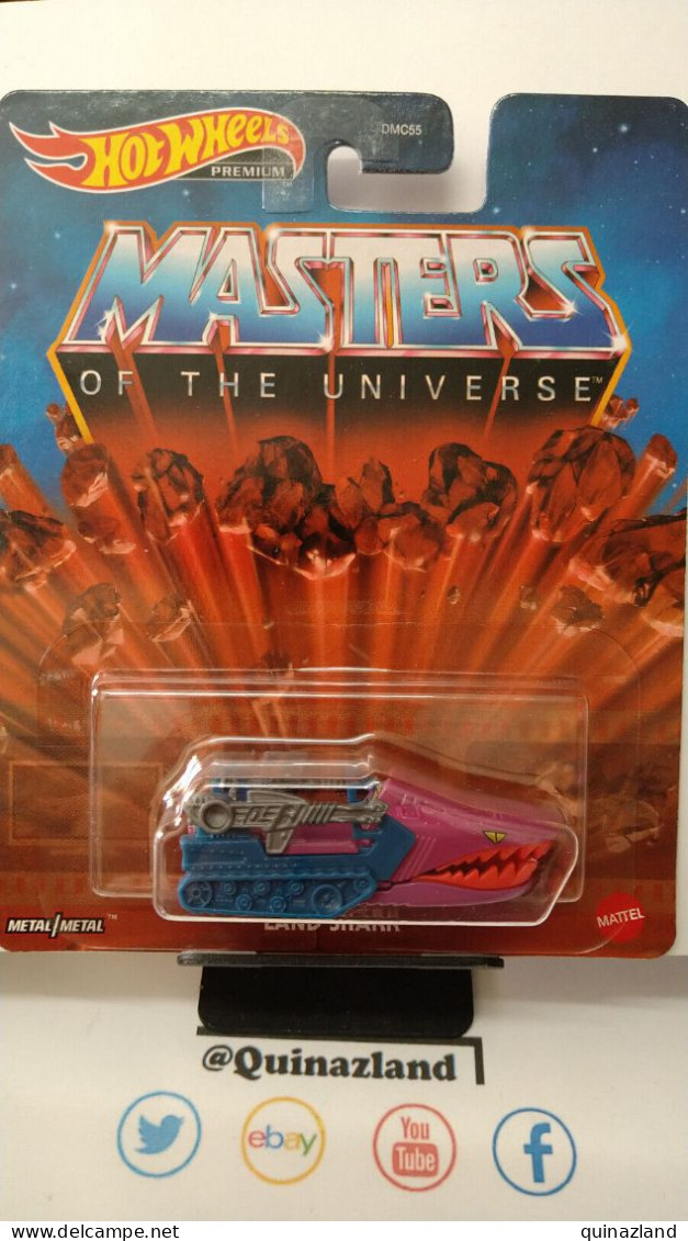 Hot Wheels Masters Of The Universe Motu Land Shark (NG125) - HotWheels