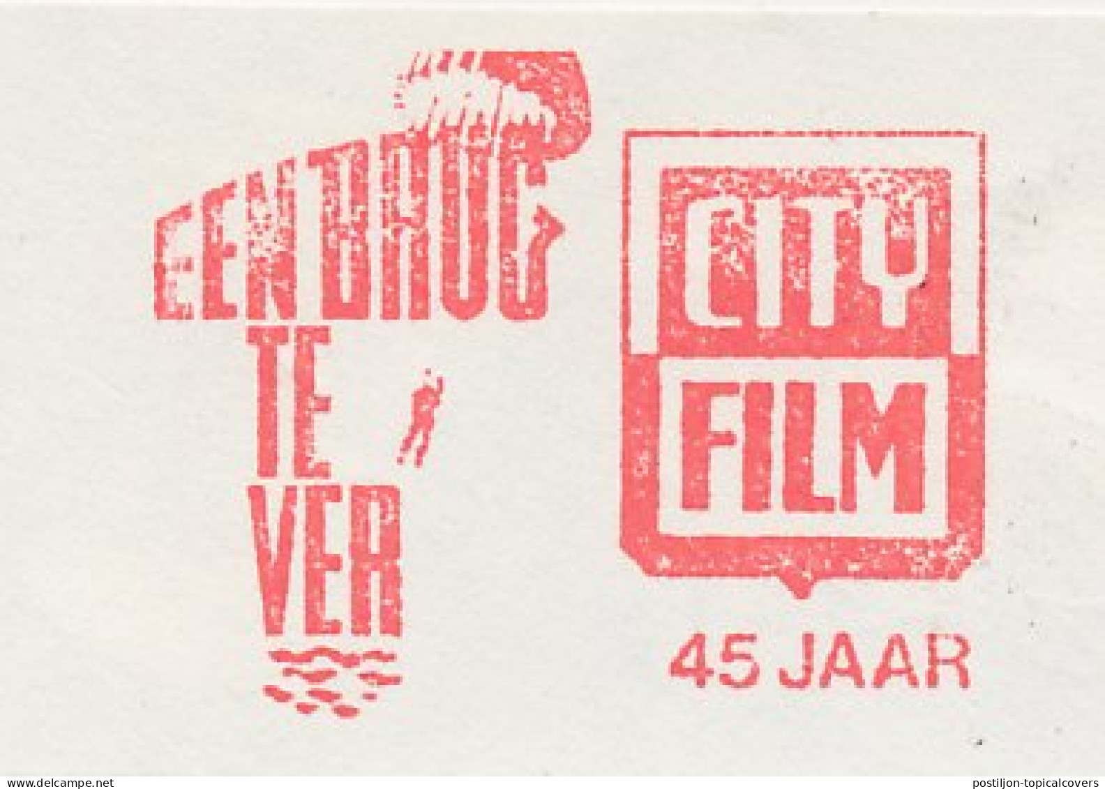 Meter Cut Netherlands 1978 Een Brug Te Ver - A Bridge Too Far - Movie - WWII - Parachute - Kino
