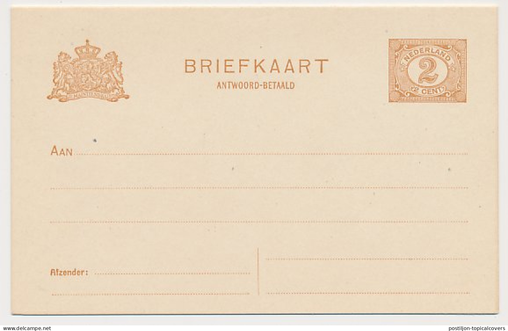 Briefkaart G. 89 II - Entiers Postaux