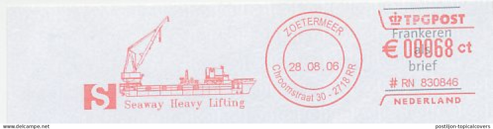 Meter Cut Netherlands 2006 Seaway Heavy Lifting - Ships
