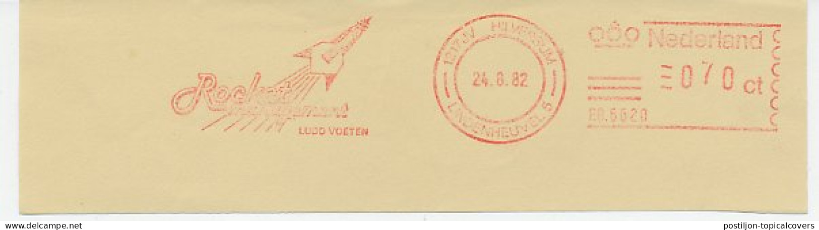 Meter Cut Netherlands 1982 Rocket - Astronomie