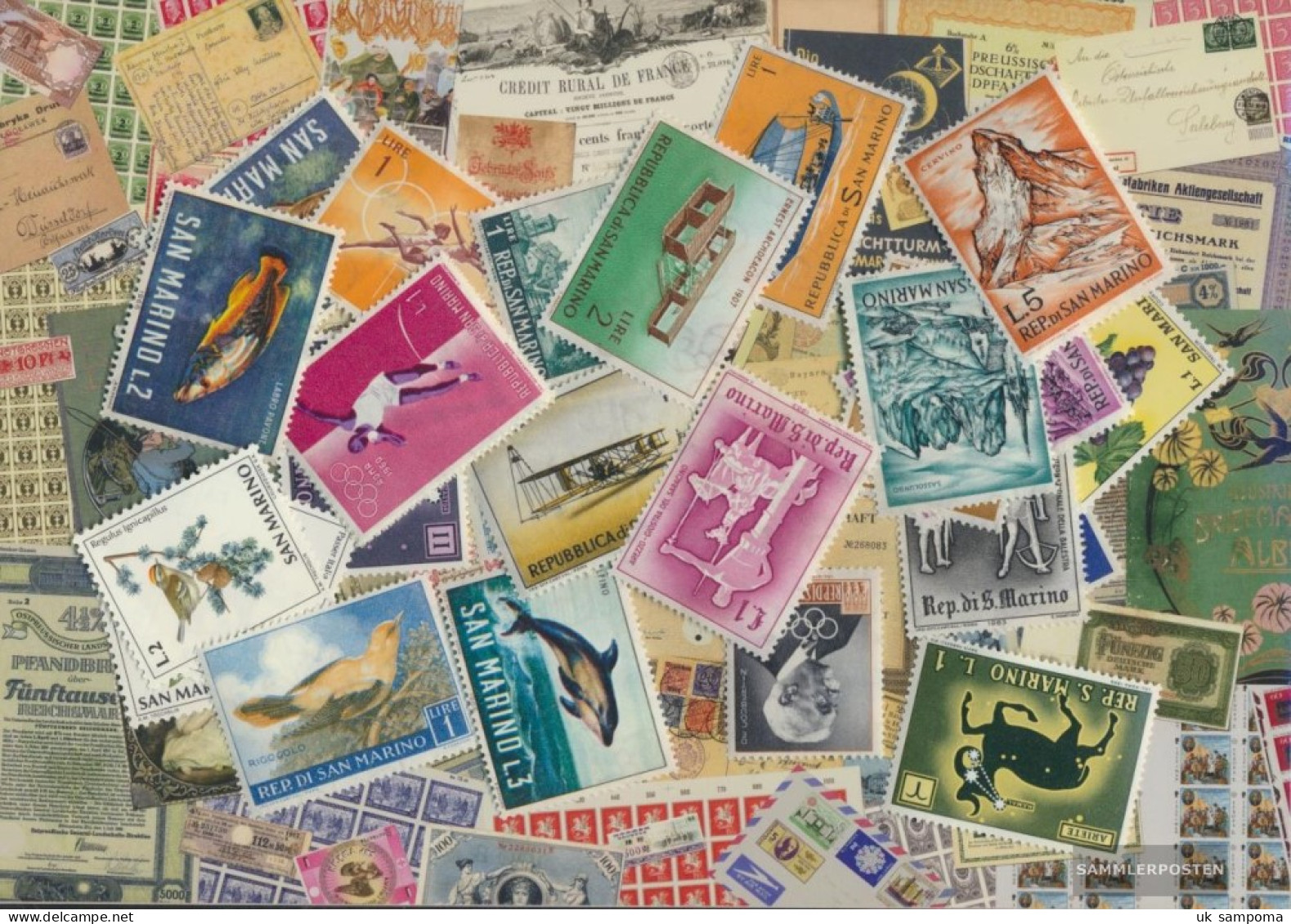 San Marino Stamps-25 Various Stamps - Collections, Lots & Séries