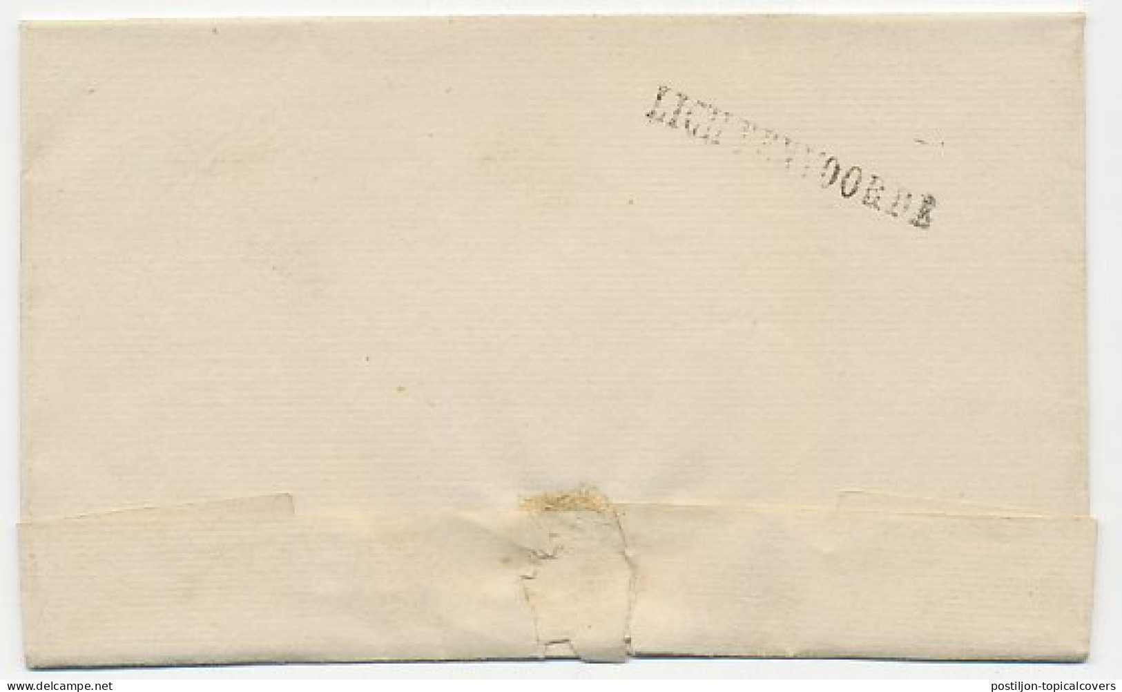 Naamstempel Lichtenvoorde 1857  - Briefe U. Dokumente