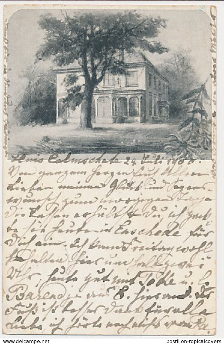 Kleinrondstempel Colmschate 1900 - Unclassified