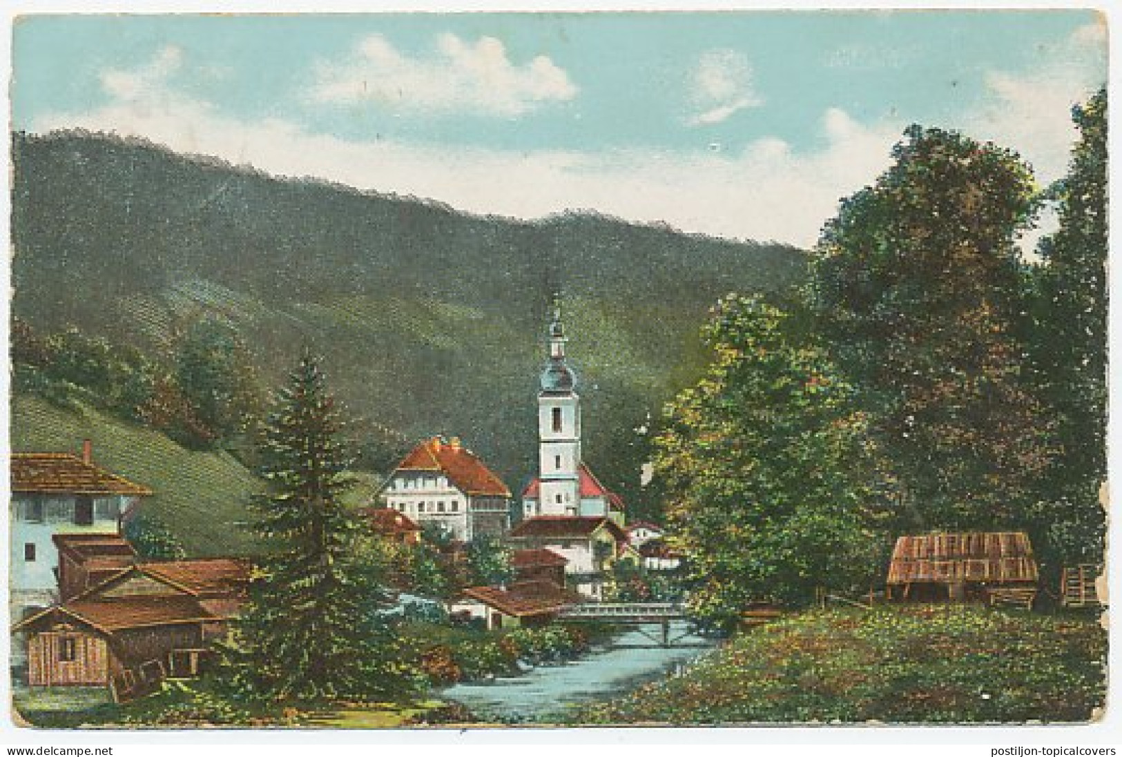 Kleinrondstempel Borselen 1907 - Non Classés
