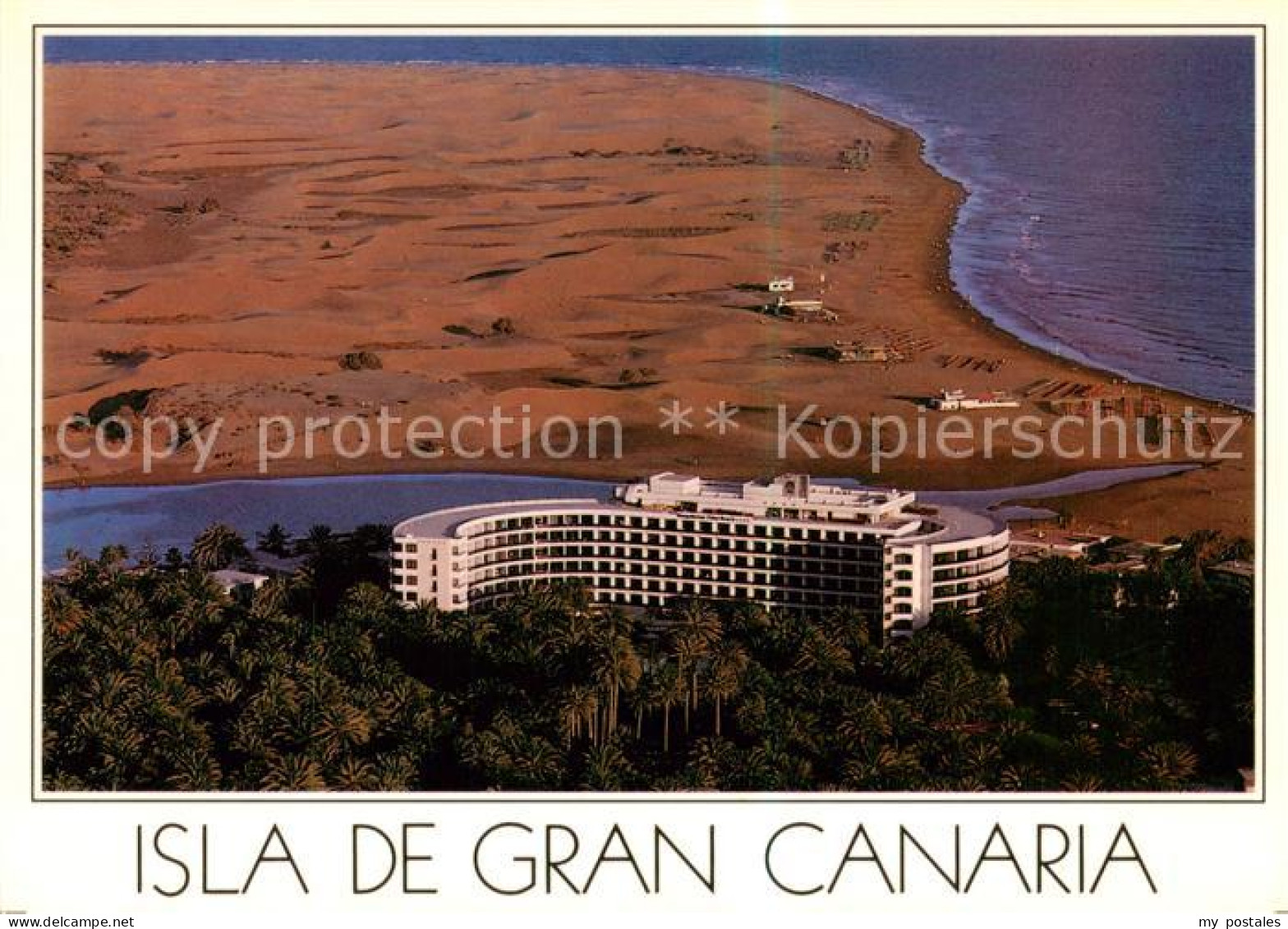 73797209 Maspalomas Gran Canaria ES Hotel Palm Beach Fliegeraufnahme  - Autres & Non Classés