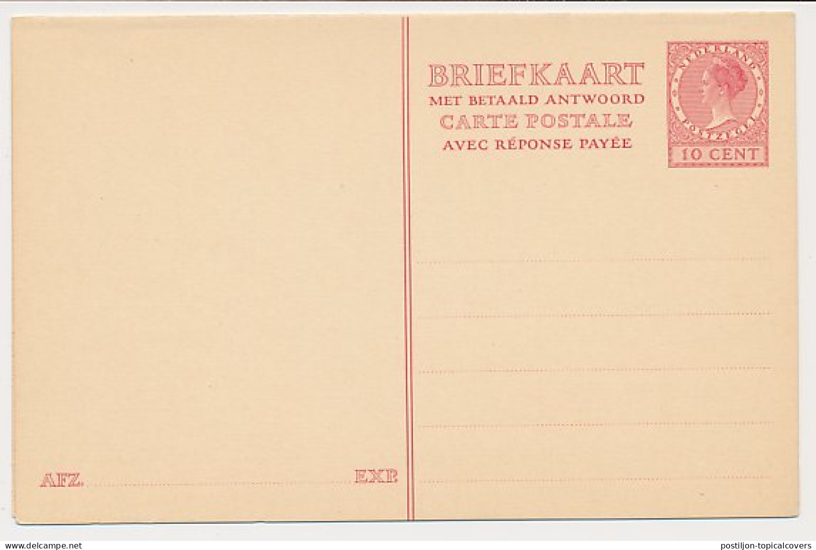 Briefkaart G. 212 - Ganzsachen