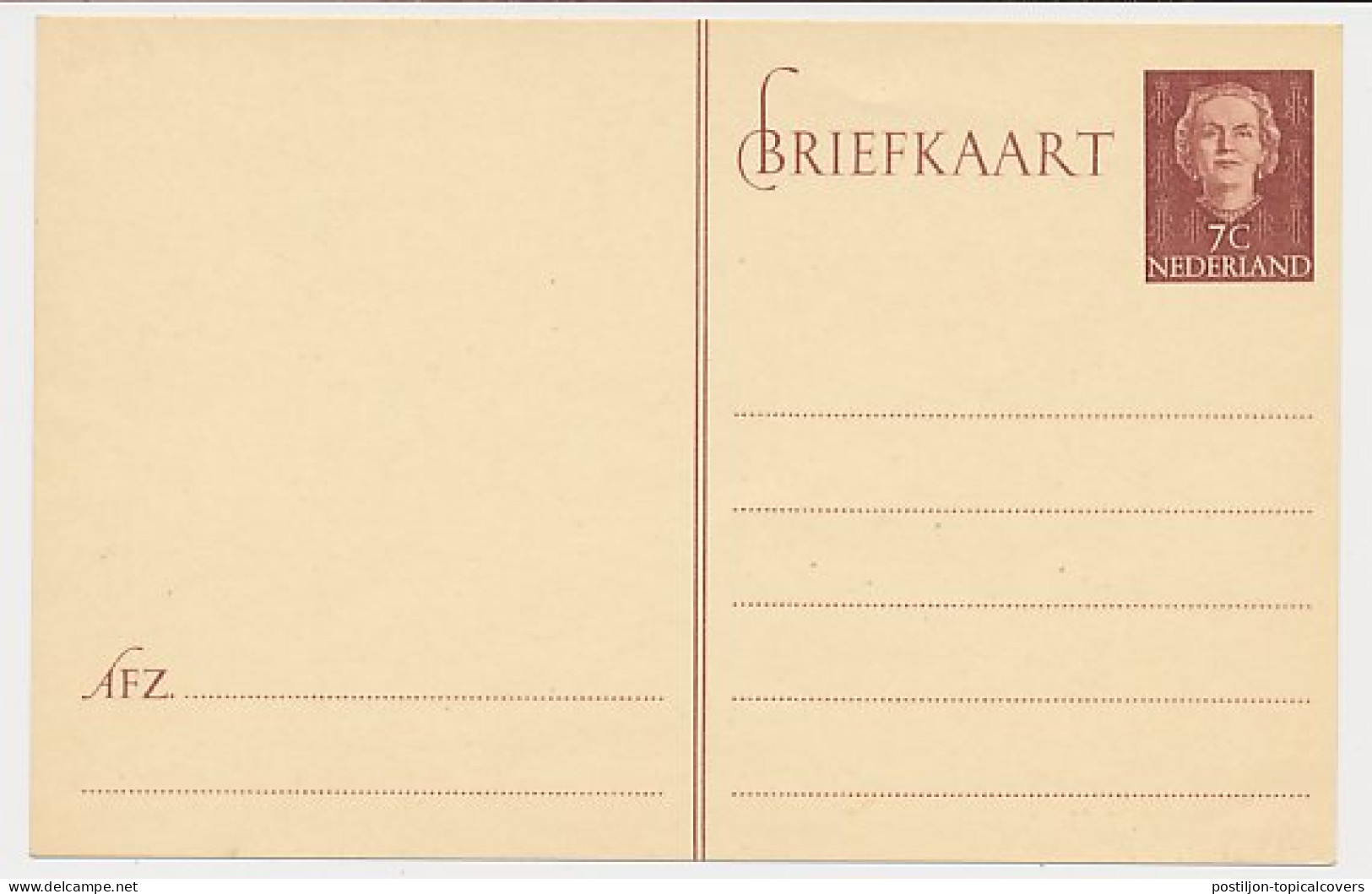 Briefkaart G. 309 - Entiers Postaux