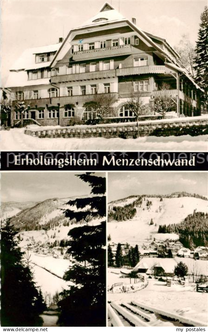 73797149 Menzenschwand Erholungsheim Winterpanorama Schwarzwald Menzenschwand - St. Blasien