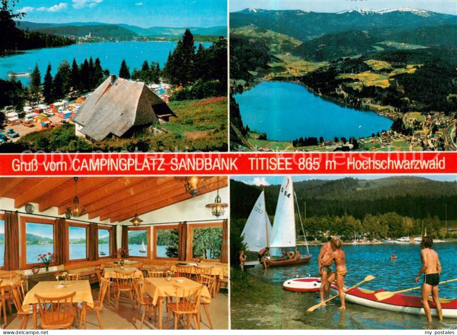73797136 Titisee Campingplatz Sandbank Gaststaette Restaurant See Panorama Titis - Titisee-Neustadt