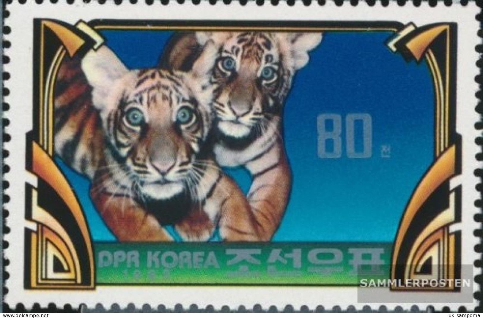 North-Korea 2244A (complete Issue) Unmounted Mint / Never Hinged 1982 Tiger - Korea, North