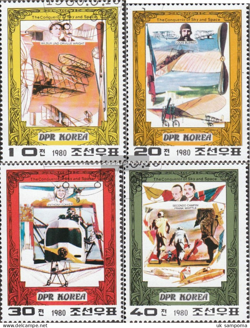 North-Korea 1997A-2000A (complete Issue) Unmounted Mint / Never Hinged 1980 Aviators - Korea (Nord-)