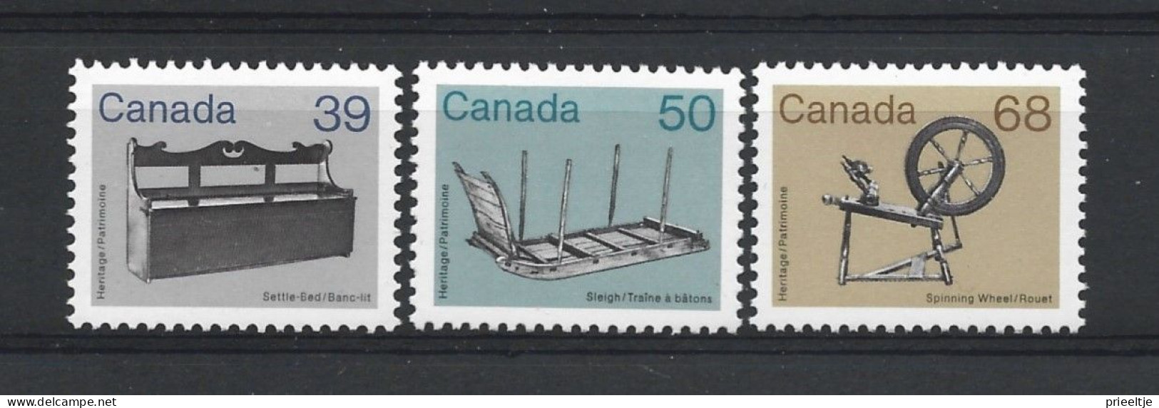 Canada 1985 Definitives Y.T. 915/917 ** - Ungebraucht