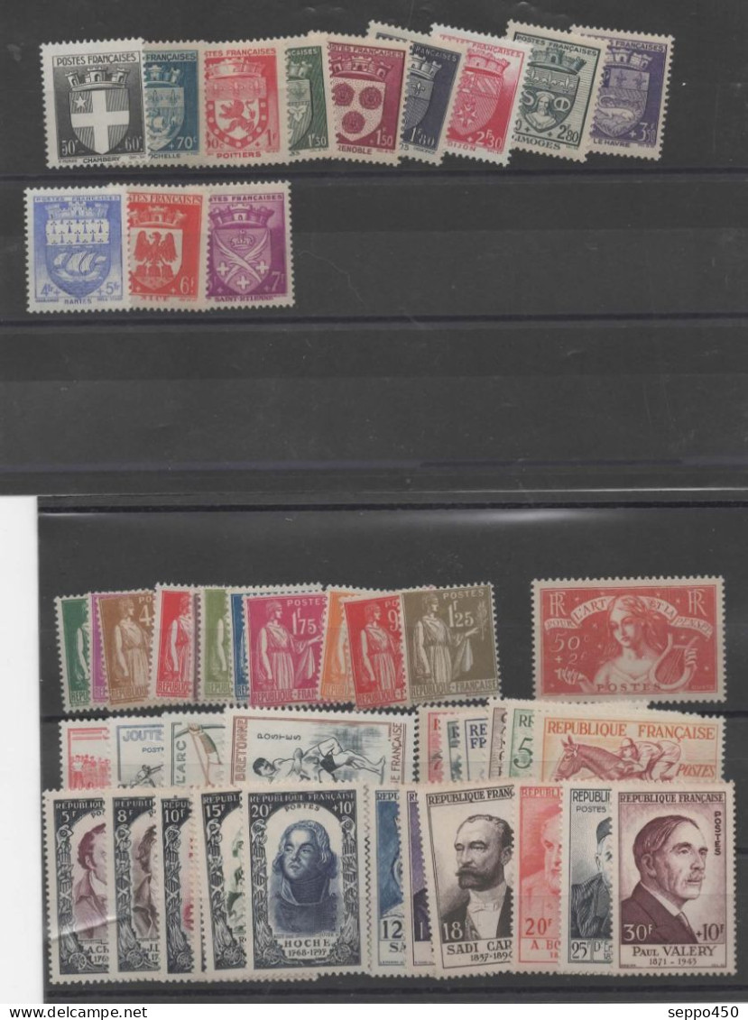 LOT DE TP FRANCE DIVERS EPOQUE NEUFS**/* , BELLE COTE, A VOIR STAMPS BRIEFMARKEN