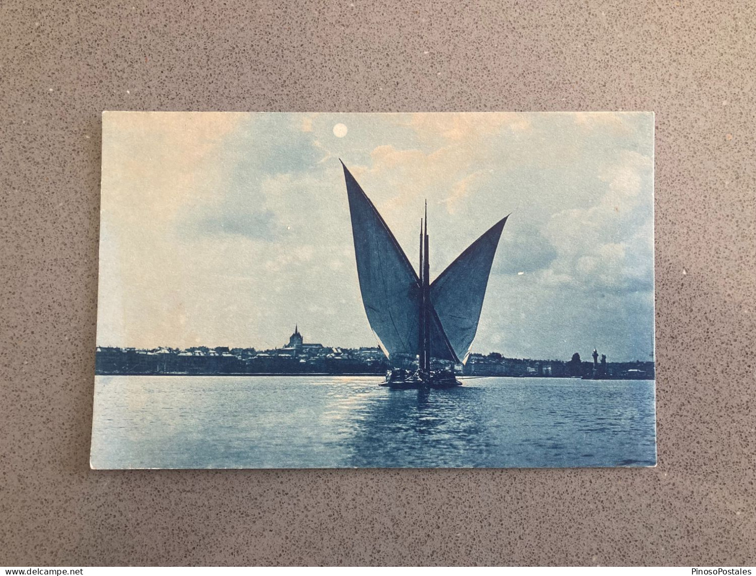 Barque Du Leman Carte Postale Postcard - Andere & Zonder Classificatie