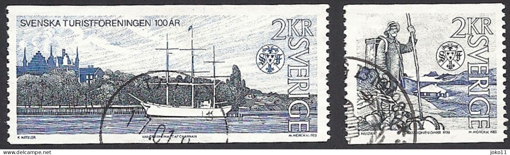 Schweden, 1985, Michel-Nr. 1340-1341, Gestempelt - Gebraucht