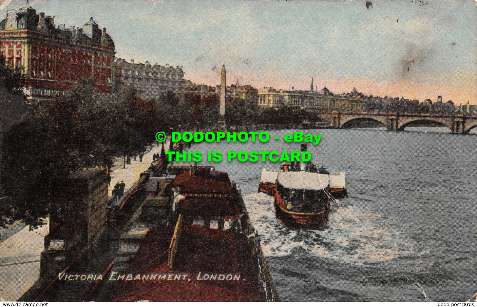 R466354 London. Victoria Embankment. J. W. B. Commercial Series - Autres & Non Classés