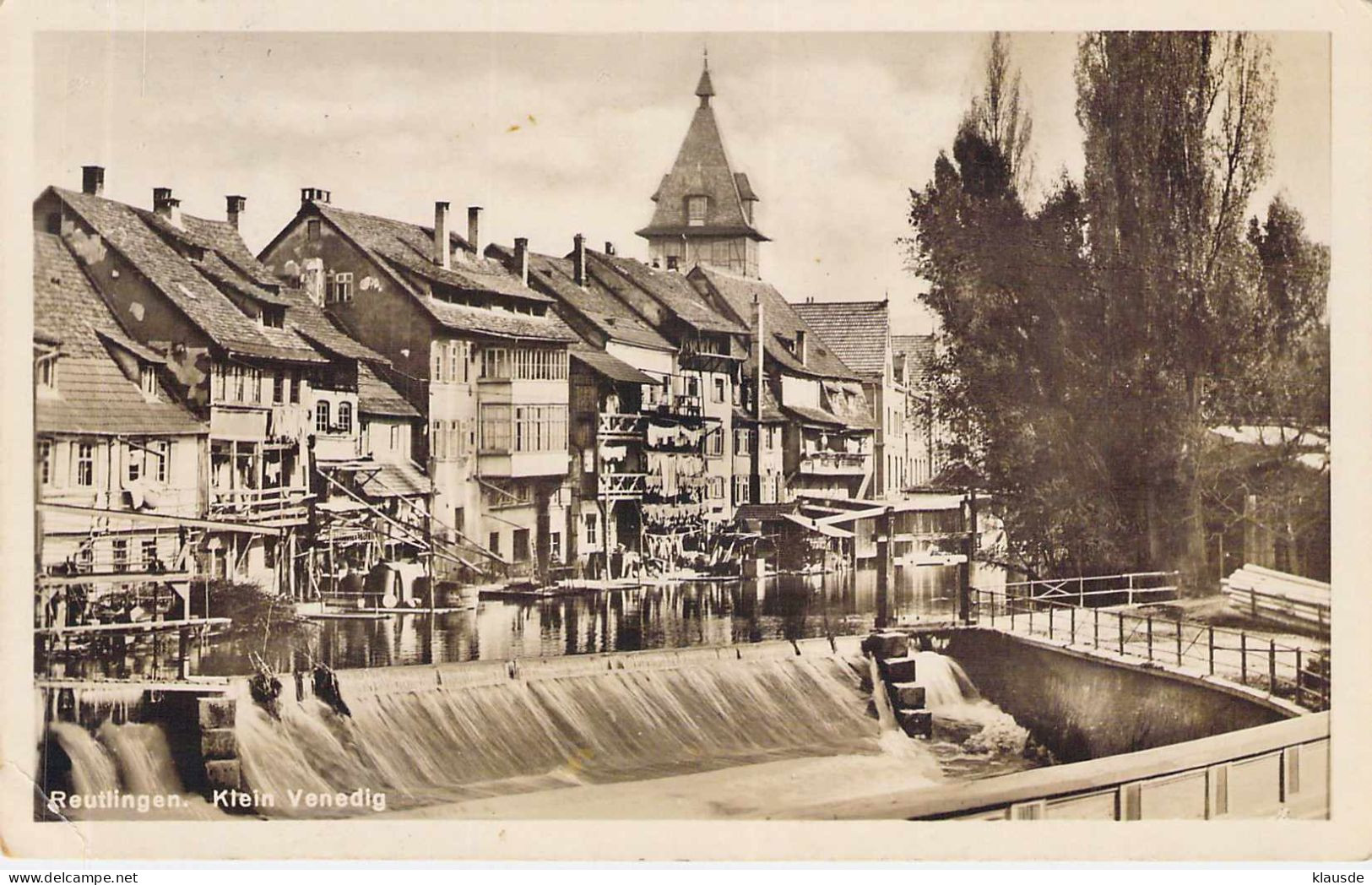 Reutllingen - Klein Venedig Gel.1927 - Reutlingen