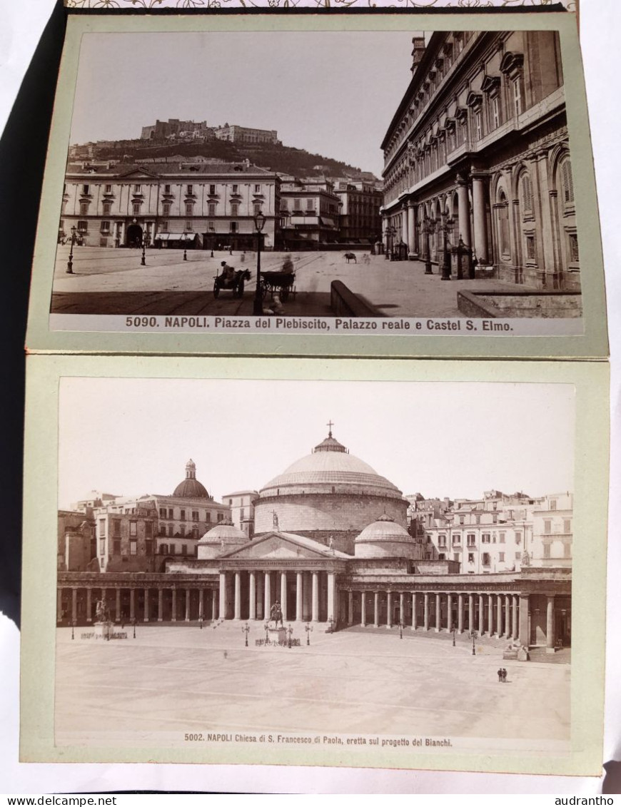 Naples 48 Photographies Fin 19ème - Campania - Giacomo Brogi - Napoli Pozzuoli Baia Ercolano Castellamare Capri Sorrento - Albums & Collections