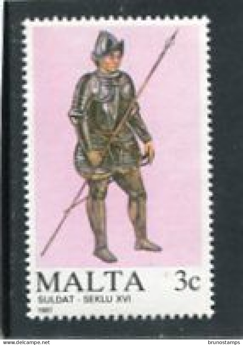 MALTA - 1987  3c  UNIFORMS  MINT NH - Malta
