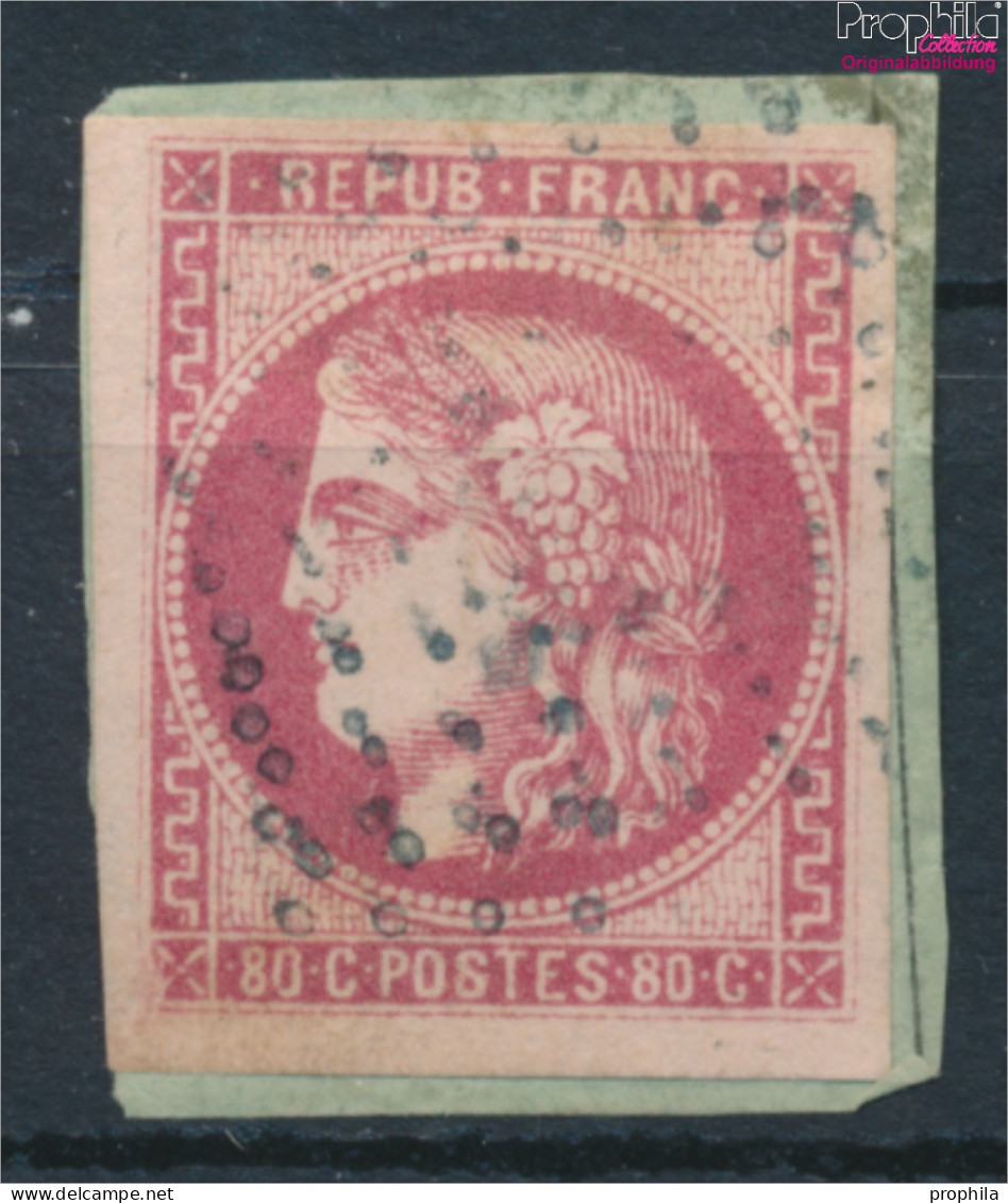 Frankreich 44 Gestempelt 1870 Kopf Der Ceres (10391110 - 1870 Ausgabe Bordeaux