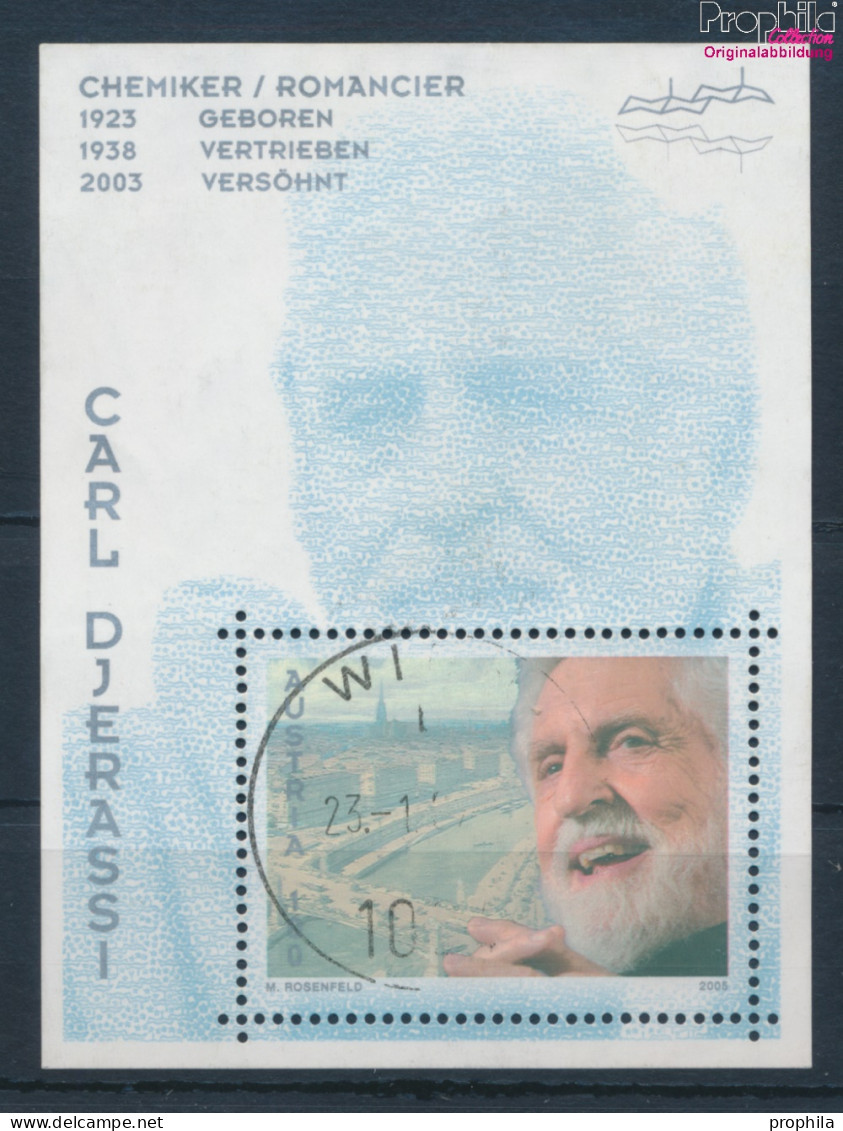 Österreich Block27 (kompl.Ausg.) Gestempelt 2005 Djerassi (10404428 - Used Stamps