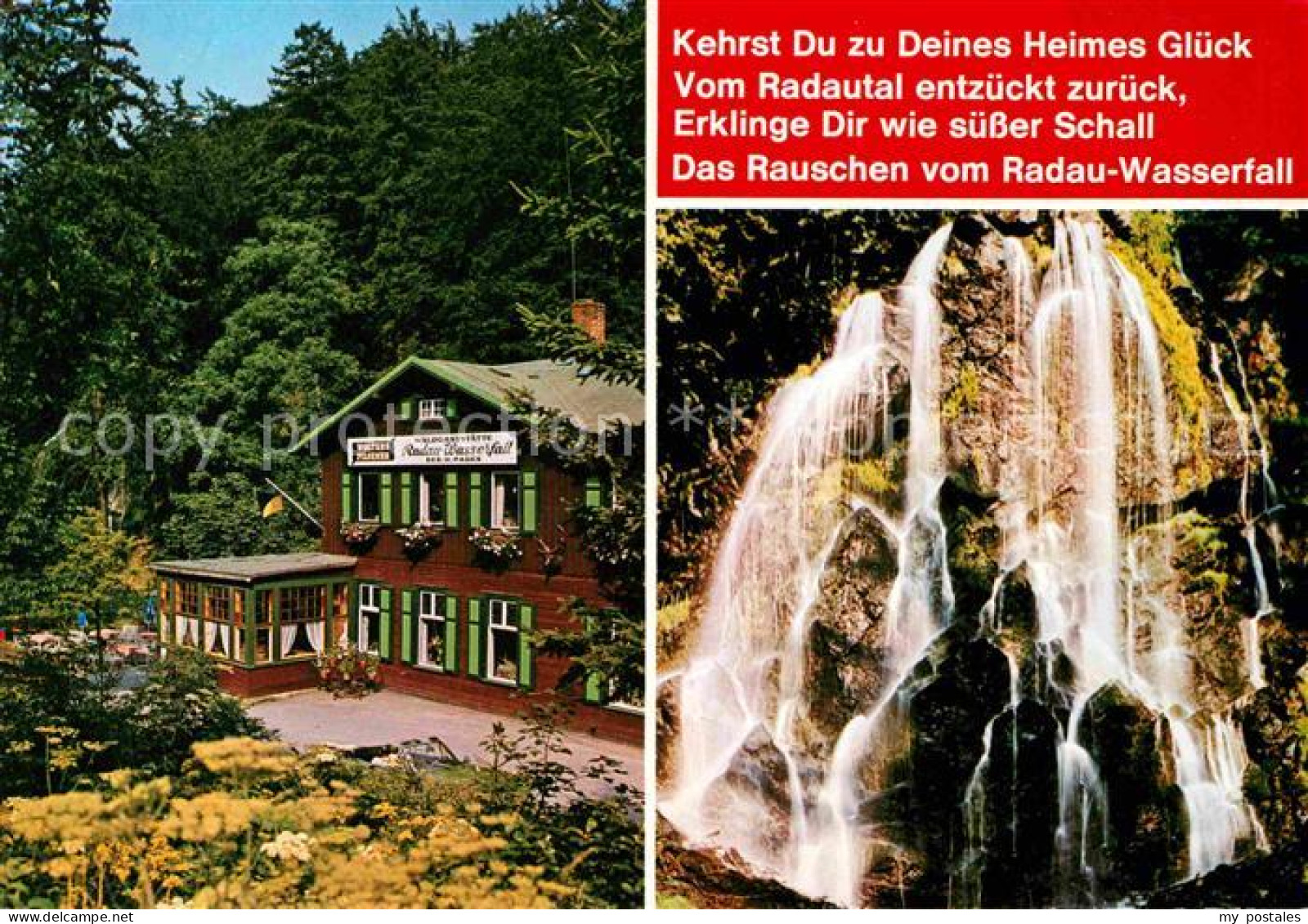 72691298 Bad Harzburg Radau Wasserfall Gaststaette Bad Harzburg - Bad Harzburg