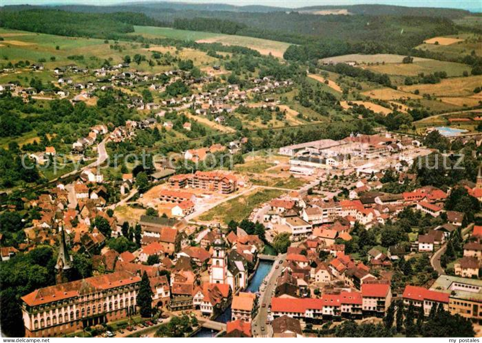 72691293 Erbach Odenwald Stadt Der Elfenbeinschnitzer Fliegeraufnahme Erbach - Erbach