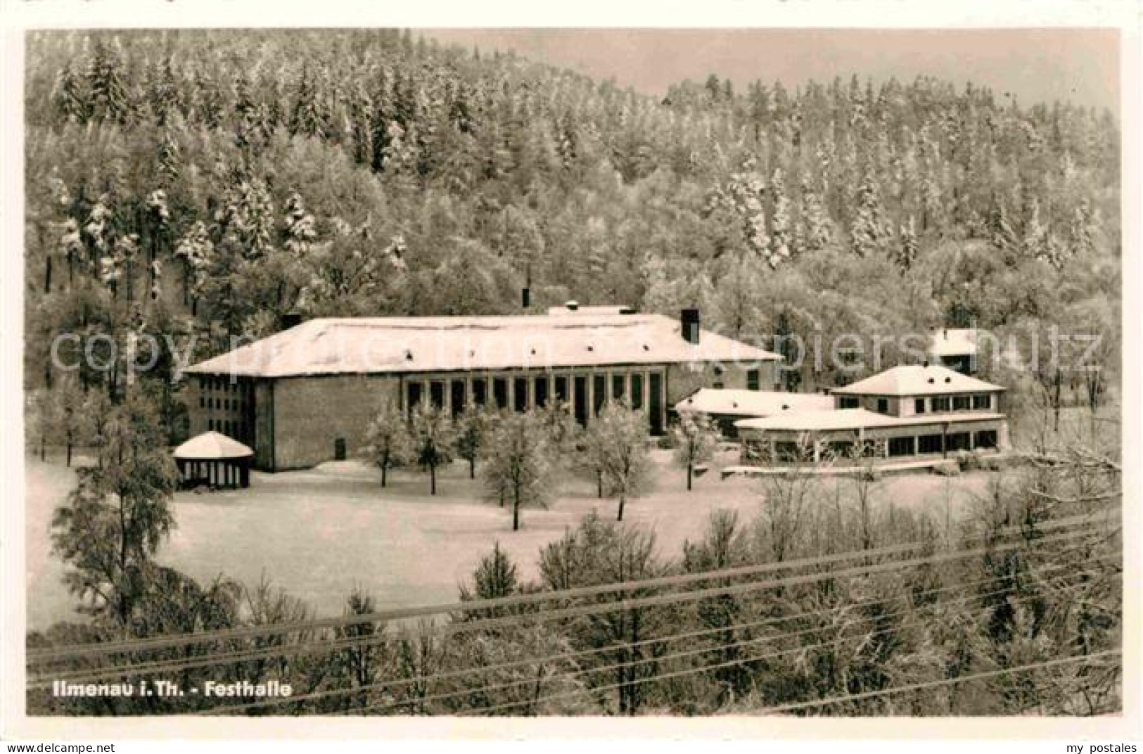 72690829 Ilmenau Thueringen Festhalle Im Winter Ilmenau - Ilmenau