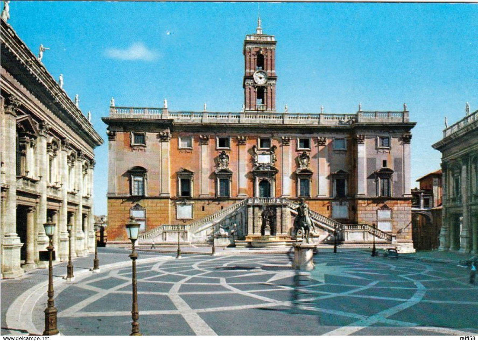 2 AK Italien * Der Senatorenpalast Auf Dem Kapitolshügel In Rom - Beherbergt Heute Das Rathaus Der Stadt * - Andere Monumente & Gebäude