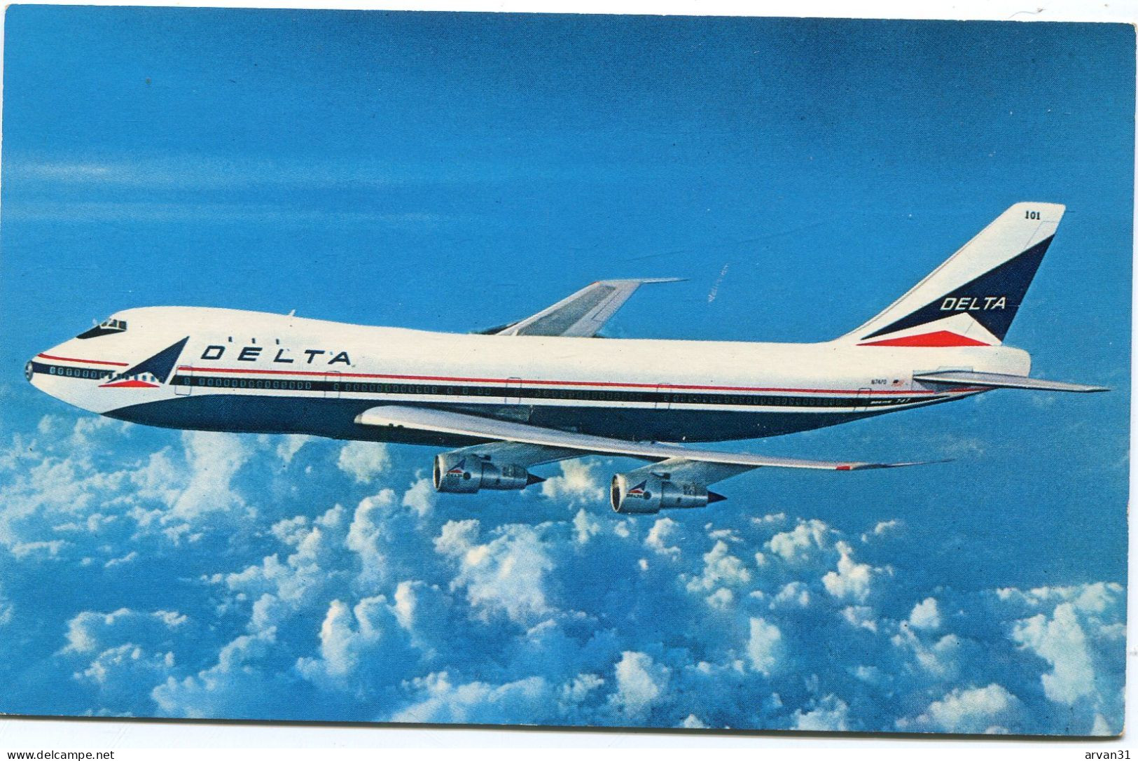 FLY  DELTA' S  747  - BOEING - - 1946-....: Ere Moderne