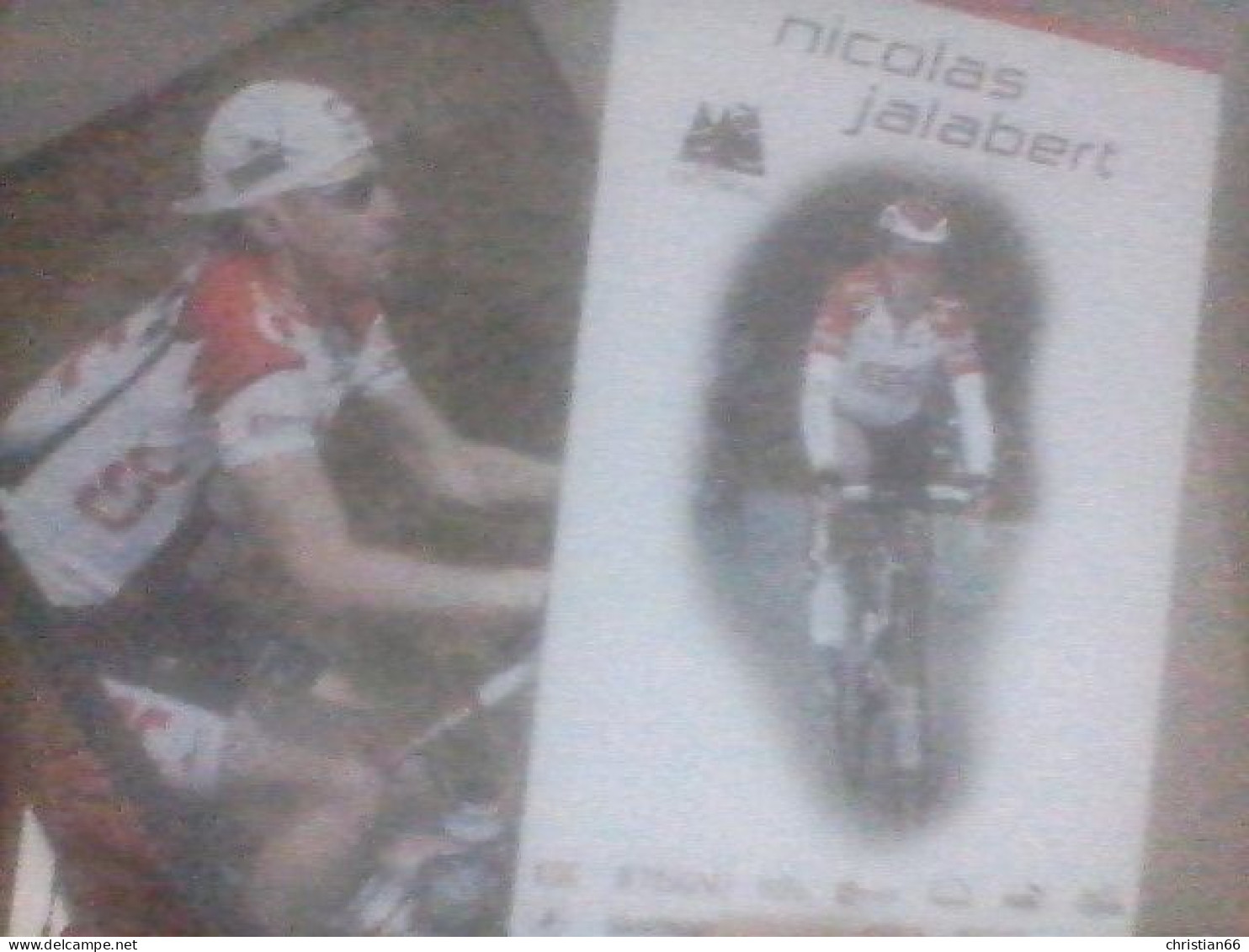 CYCLISME  : 2 CARTES NICOLAS JALABERT - Cycling