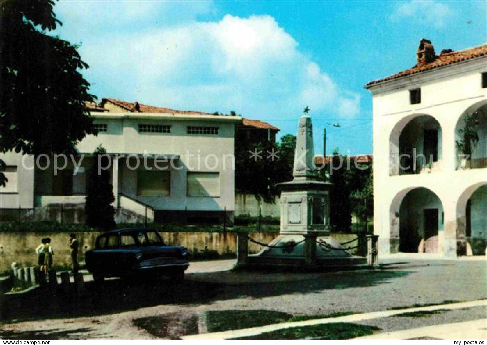 72690769 S Antonio Di Odalengo Monumento Ai Caduti E Scuole S Antonio Di Odaleng - Other & Unclassified