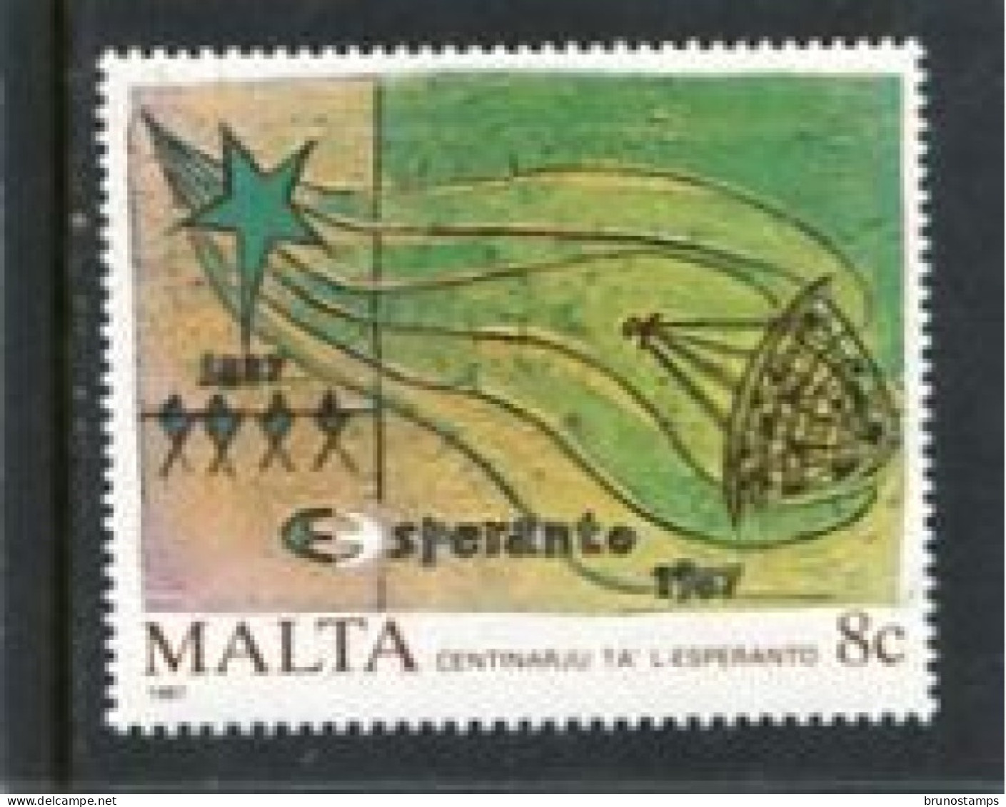 MALTA - 1987  8c  ANNIVERSARIES  MINT NH - Malta