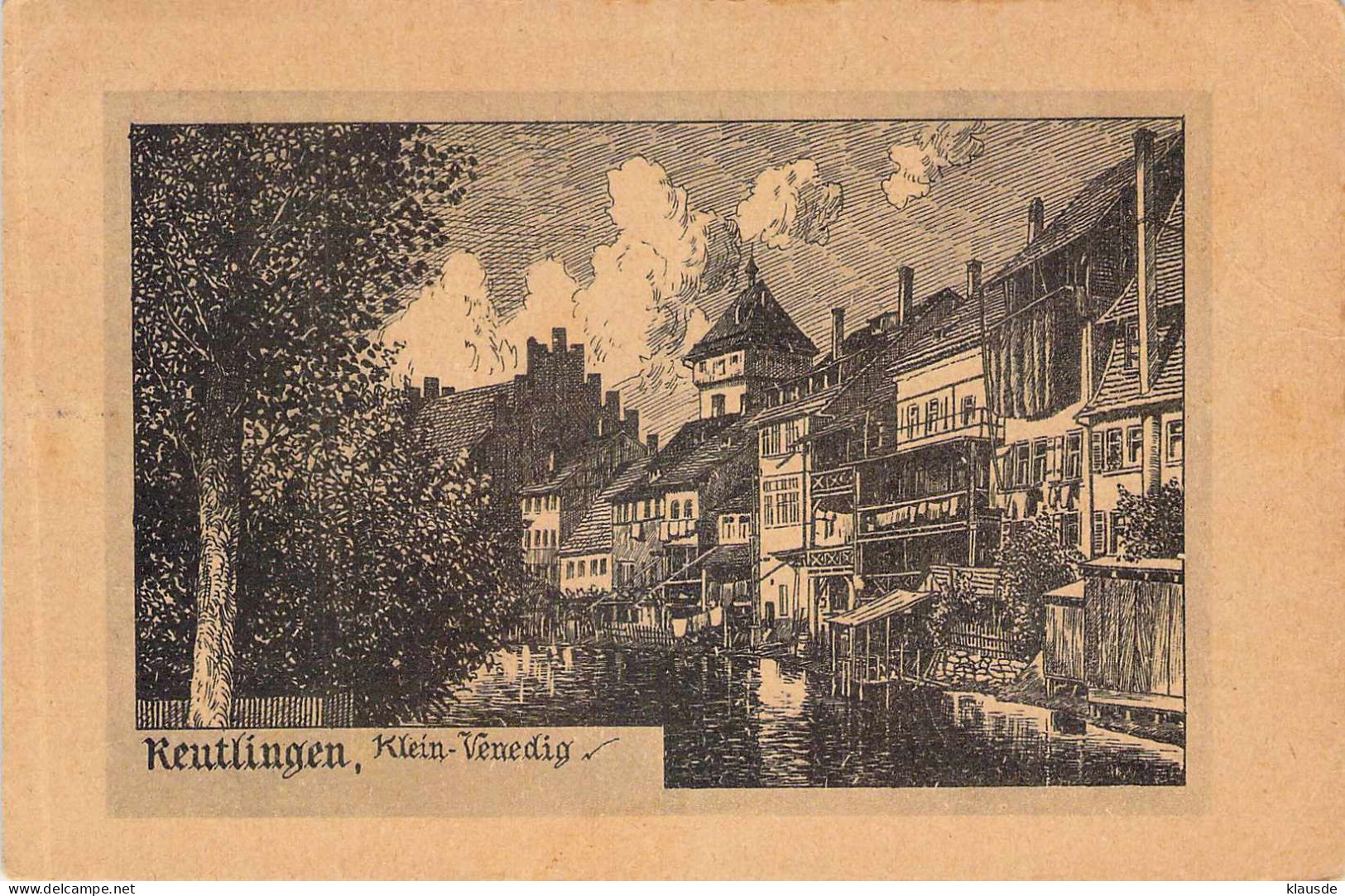 Reutlingen - Klein Venedig Gel.1932 - Reutlingen