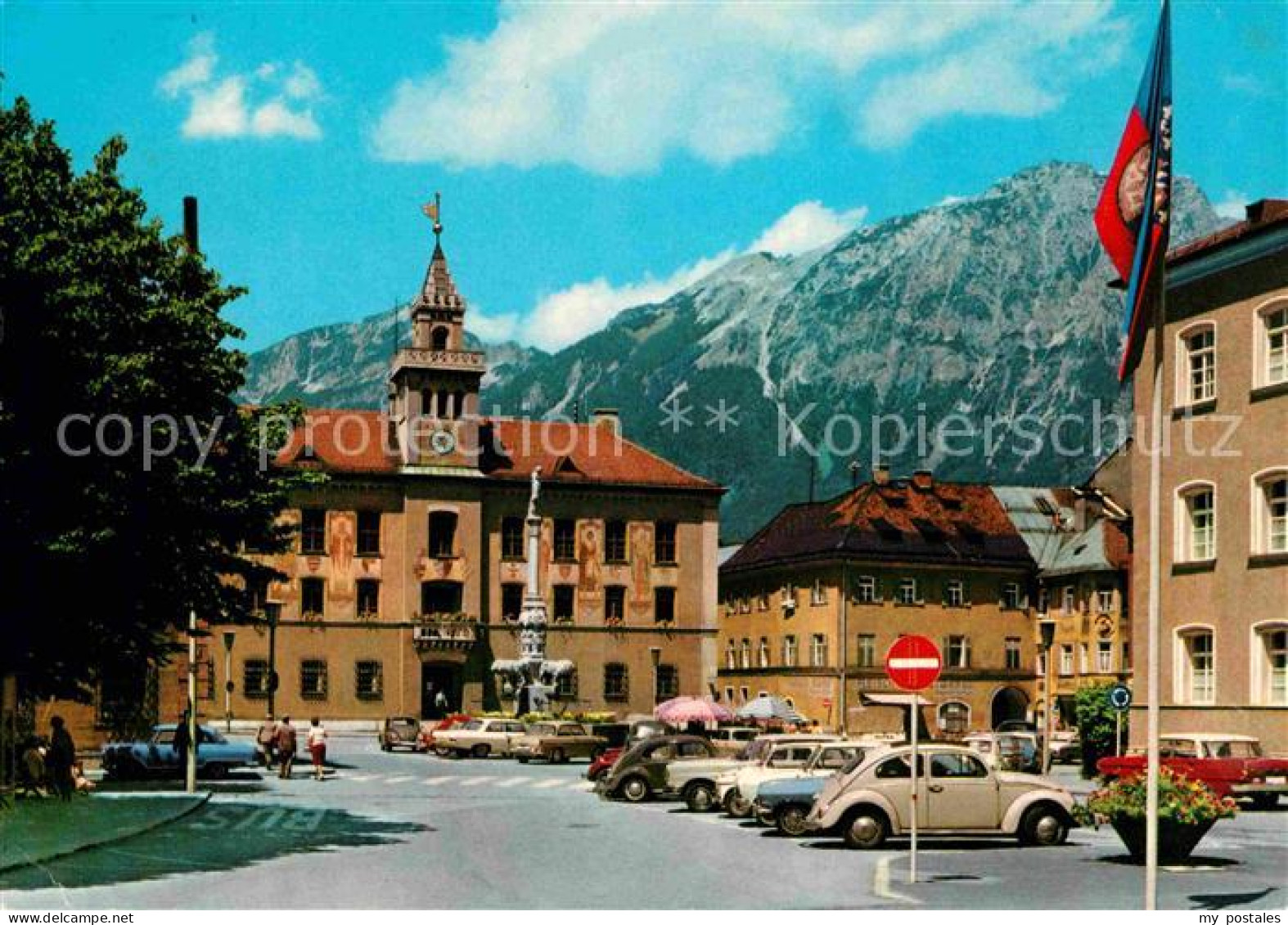 72689795 Bad Reichenhall Rathaus Mit Hochstaufen Chiemgauer Alpen Bad Reichenhal - Bad Reichenhall