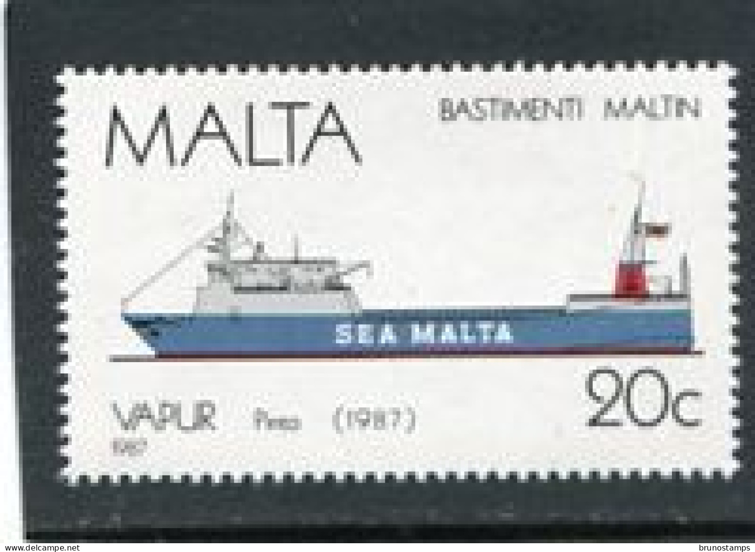 MALTA - 1987  20c  PINTO 1987  MINT NH - Malte