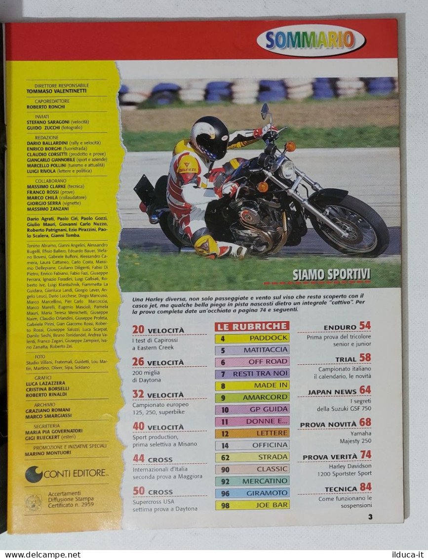 60560 Motosprint 1996 A. XXI N. 11 - Yamaha Majestic / Harley Davidson 1200 - Engines