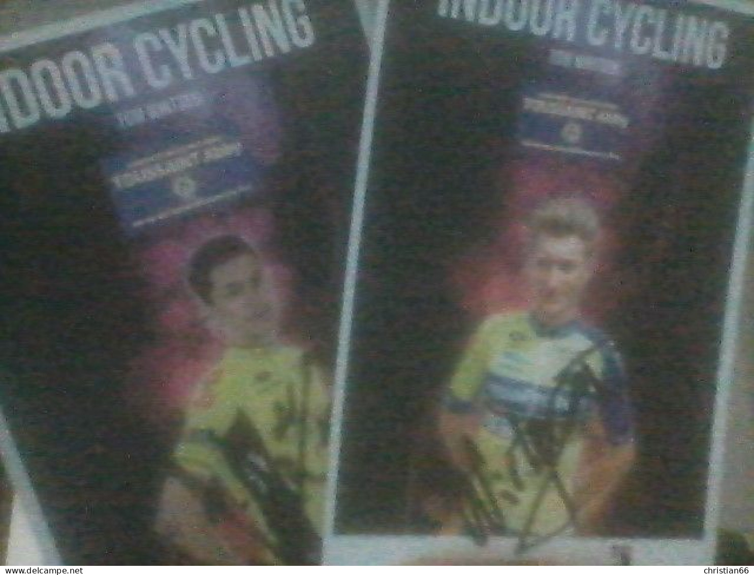 CYCLISME  : 2 CARTES SIGNEES DE TOM WIRTGEN - Cycling