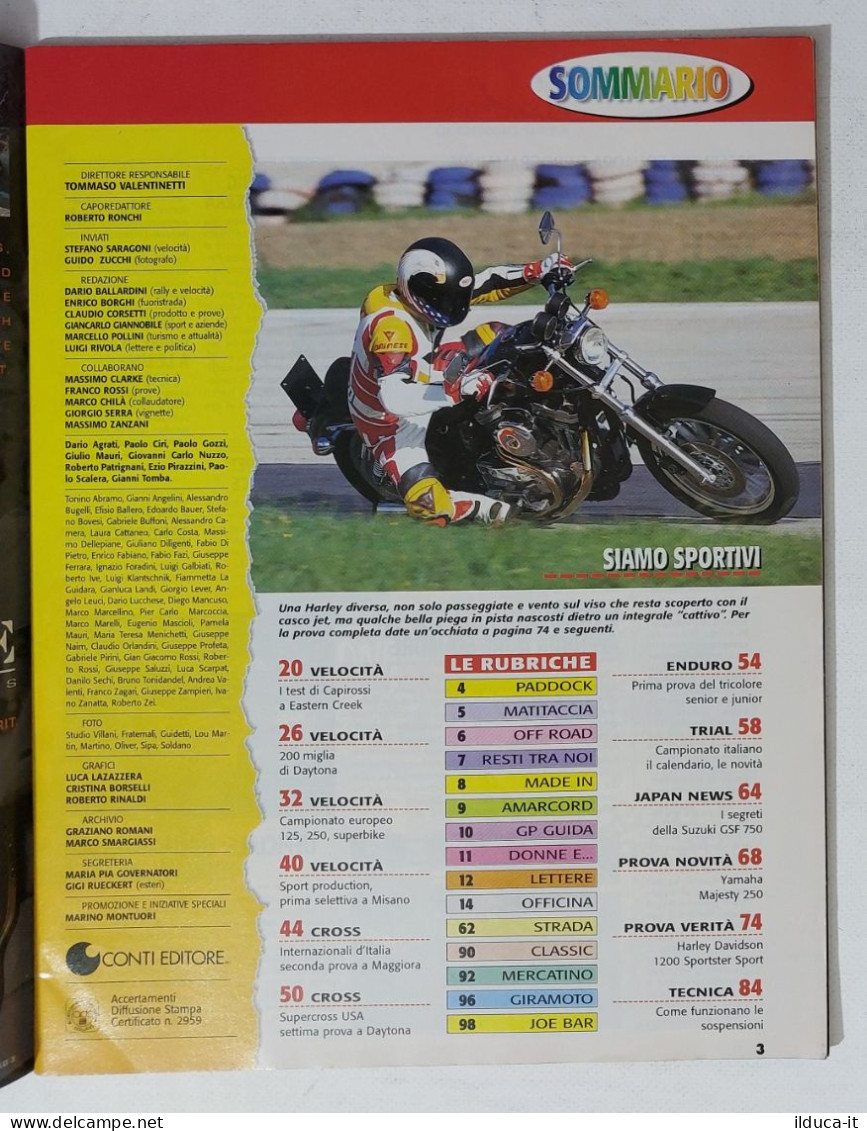 60561 Motosprint 1996 A. XXI N. 11 - Yamaha Majestic / Harley Davidson 1200 - Motores