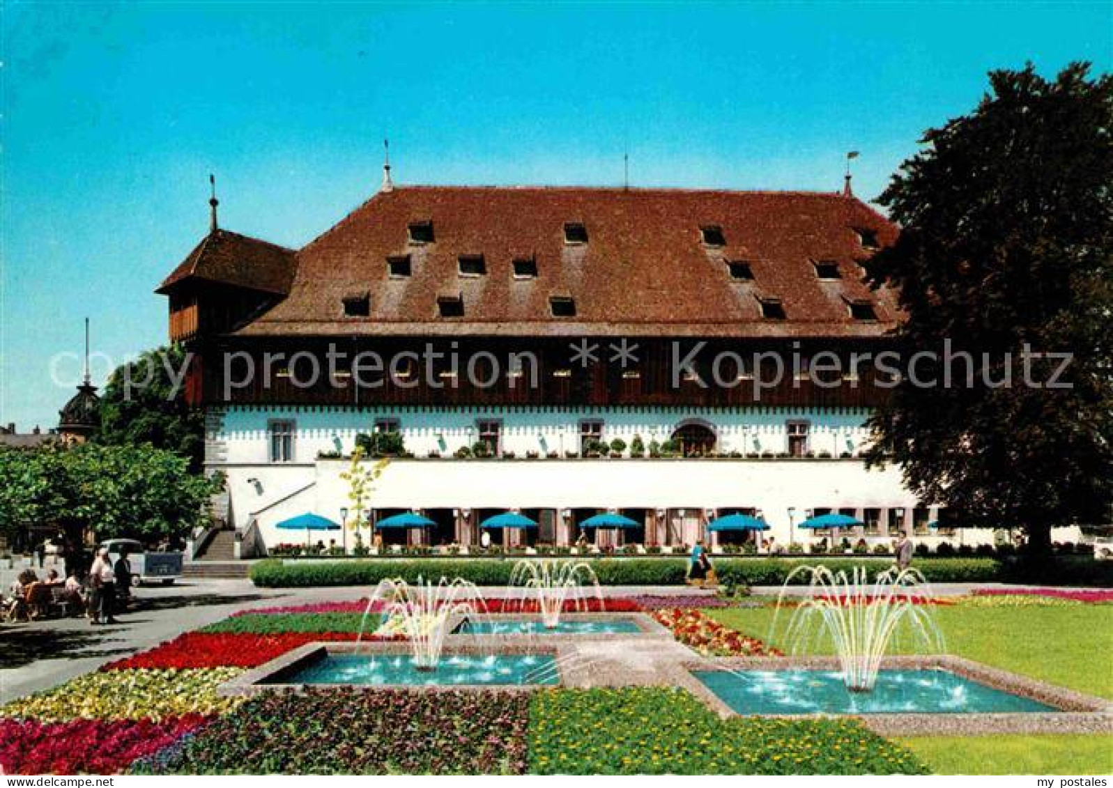 72688002 Konstanz Bodensee Konzil Restaurant Wasserspiele Konstanz Bodensee - Konstanz