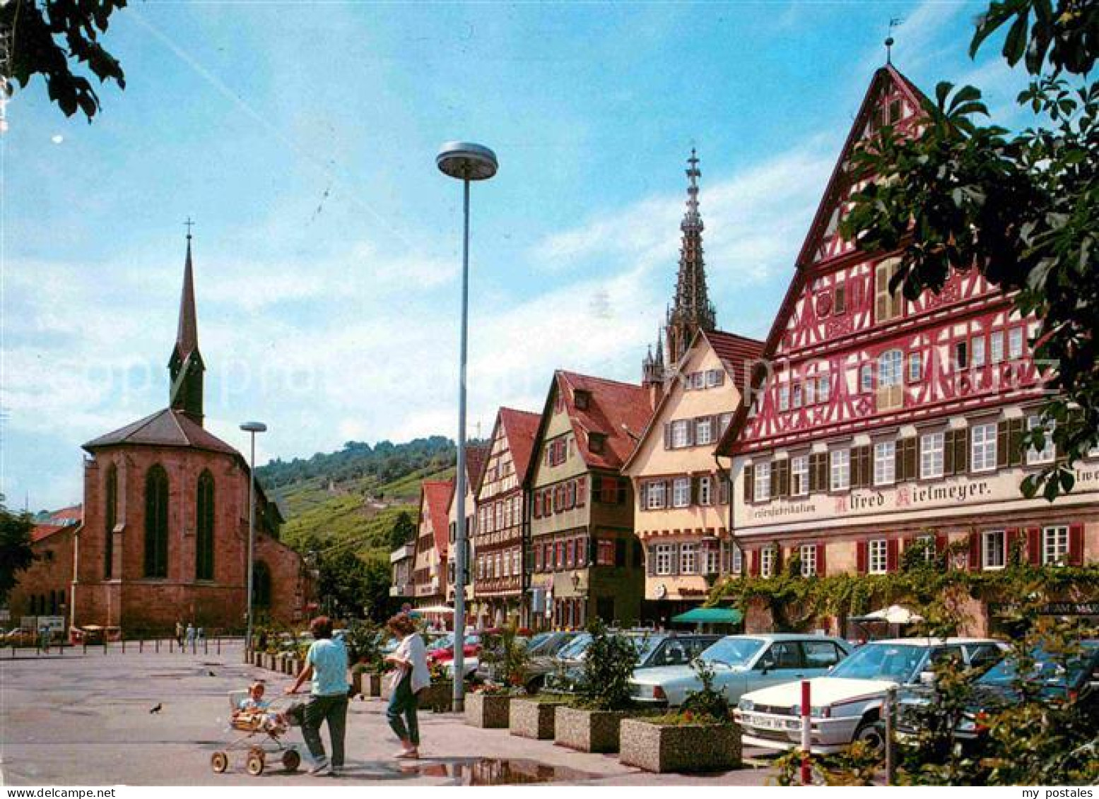 72687971 Esslingen Neckar Marktplatz Kirche Hotels Fachwerkhaeuser Berkheim - Esslingen