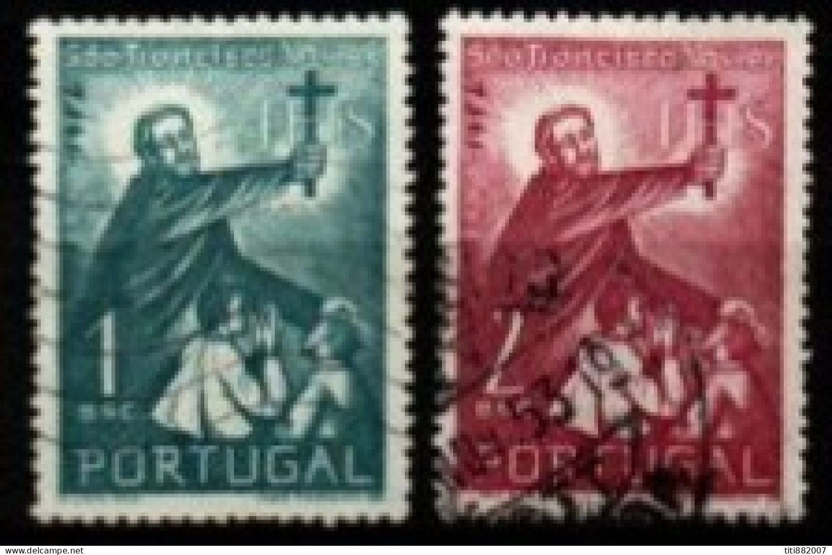 PORTUGAL     -    1952 .  Y&T N° 770 / 771 Oblitérés. - Oblitérés