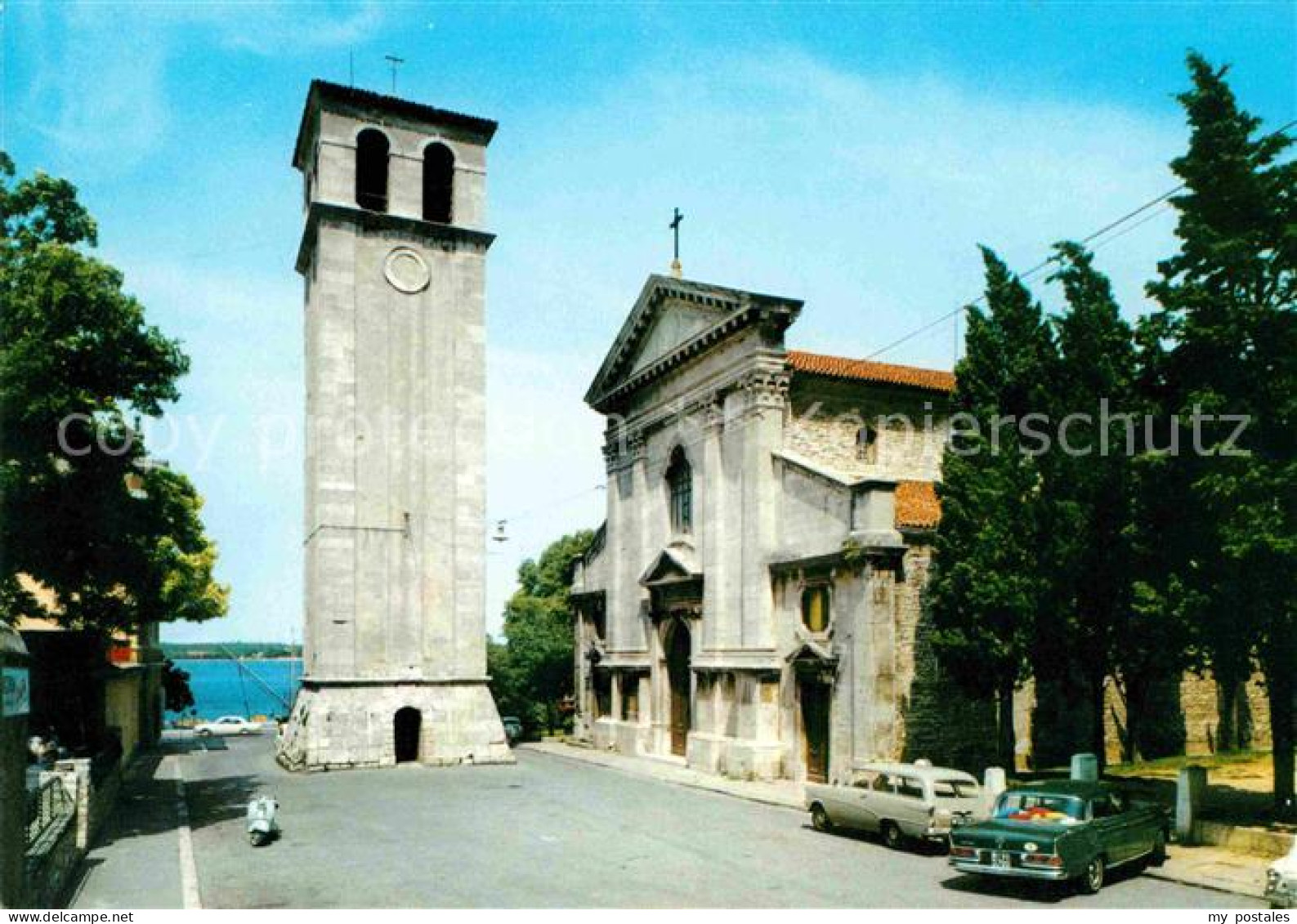 72687509 Pola Pula Croatia Turm Kirche  - Croatia